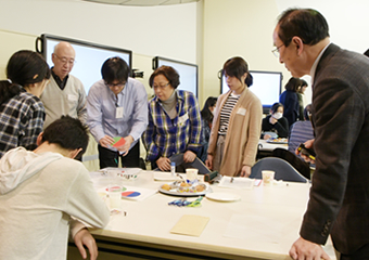 学生による実験指導