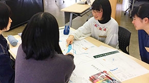 愛媛の中学生と将来のビジョンを考えるワークショップ開催報告
