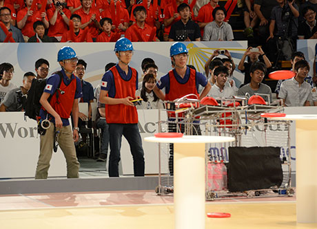 NHK学生ロボコン2017では初優勝をおさめた