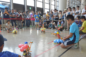 ロボットコンテストの様子