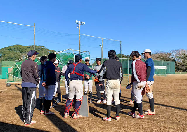 春合宿での練習