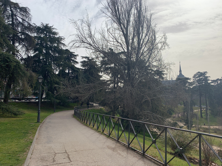 通学路の公園