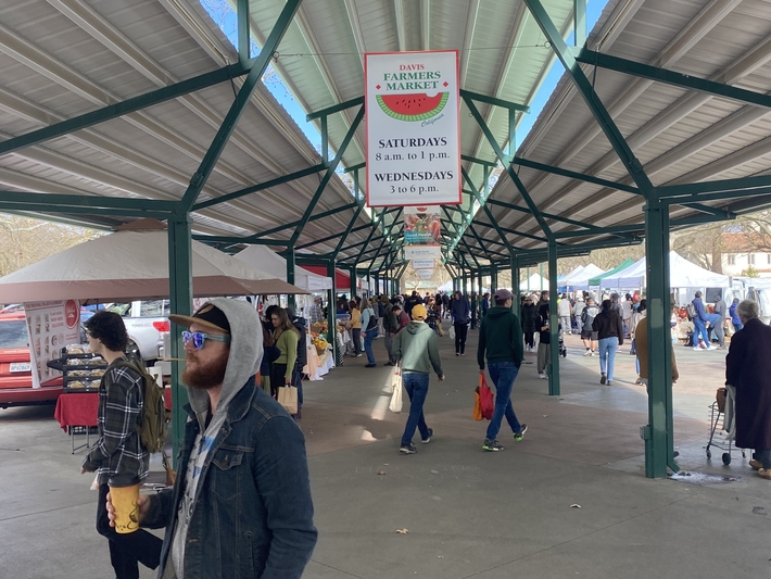 近隣で行われたFarmer's Market