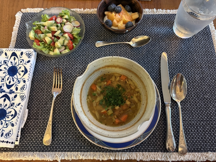 ホストマザーの手料理