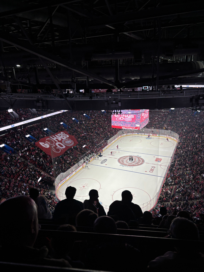 アイスホッケー（NHL・Canadiens）の試合