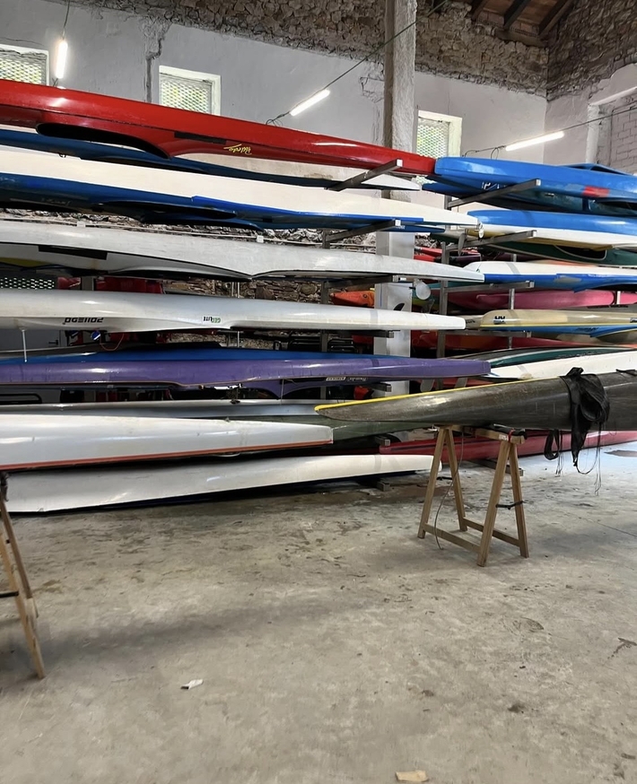 地元のカヌークラブ