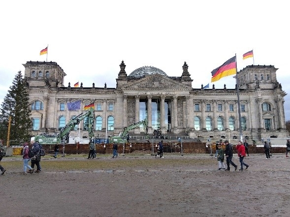 ベルリンの国会議事堂