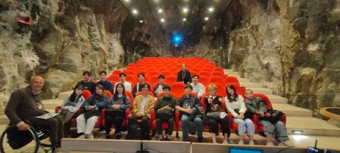 Atlas Copcoのトーマスさんとともに